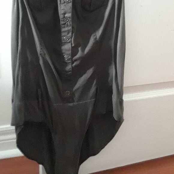 Vintage Bebe Sleeveless Collared Bodysuit - Picture 9 of 11